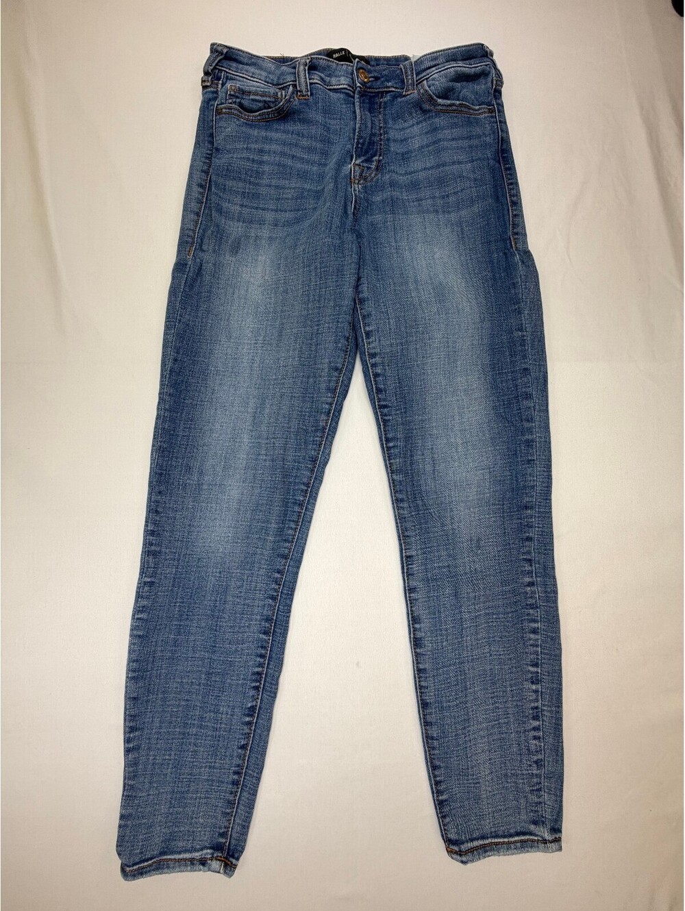 True Religion Halle Women's Super Skinny Jeans High Rise Stretch Size 30 Blue